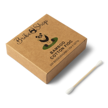 Carica l'immagine nel visualizzatore di Gallery, Set Bambù Completo: 6 Spazzolini da Denti, 2 Cotton Fioc, Filo Interdentale e Custodia da Viaggio