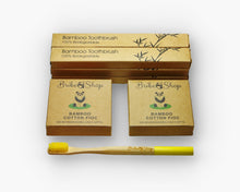 Carica l'immagine nel visualizzatore di Gallery, Set Bambù Iniziale: 6 Spazzolini in Bambù, 2 Cotton Fioc