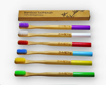Carica l'immagine nel visualizzatore di Gallery, 6 Spazzolini in Bambù
